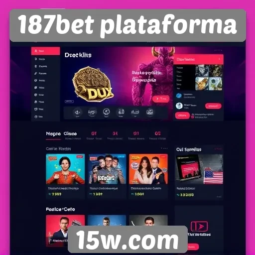 Análise da interface do site 187bet plataforma