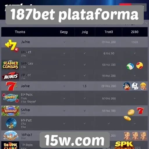 Comparativo entre jogos disponíveis na 187bet plataforma